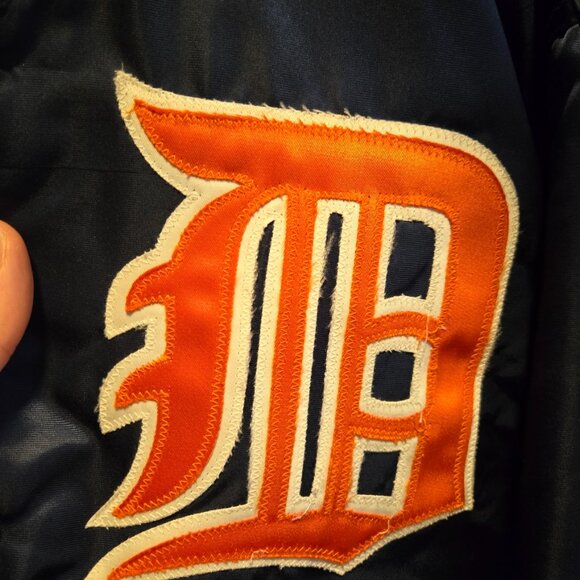 PLEASE READ DESCRIPTION - Vintage Detroit Tigers Starter Jacket Adult Medium - Picture 4 of 16